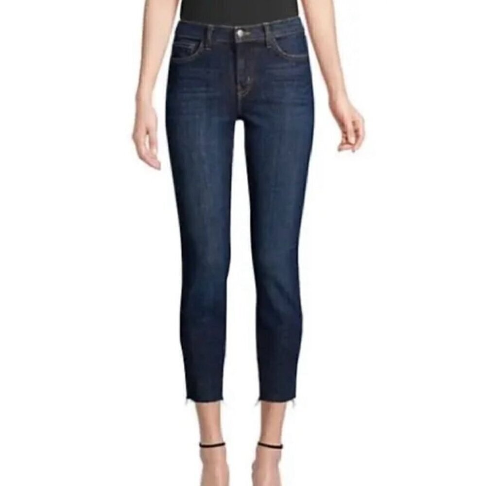 NWT L'AGENCE El Matador French Slim Raw Hem Jeans in Phoenix - Size 25